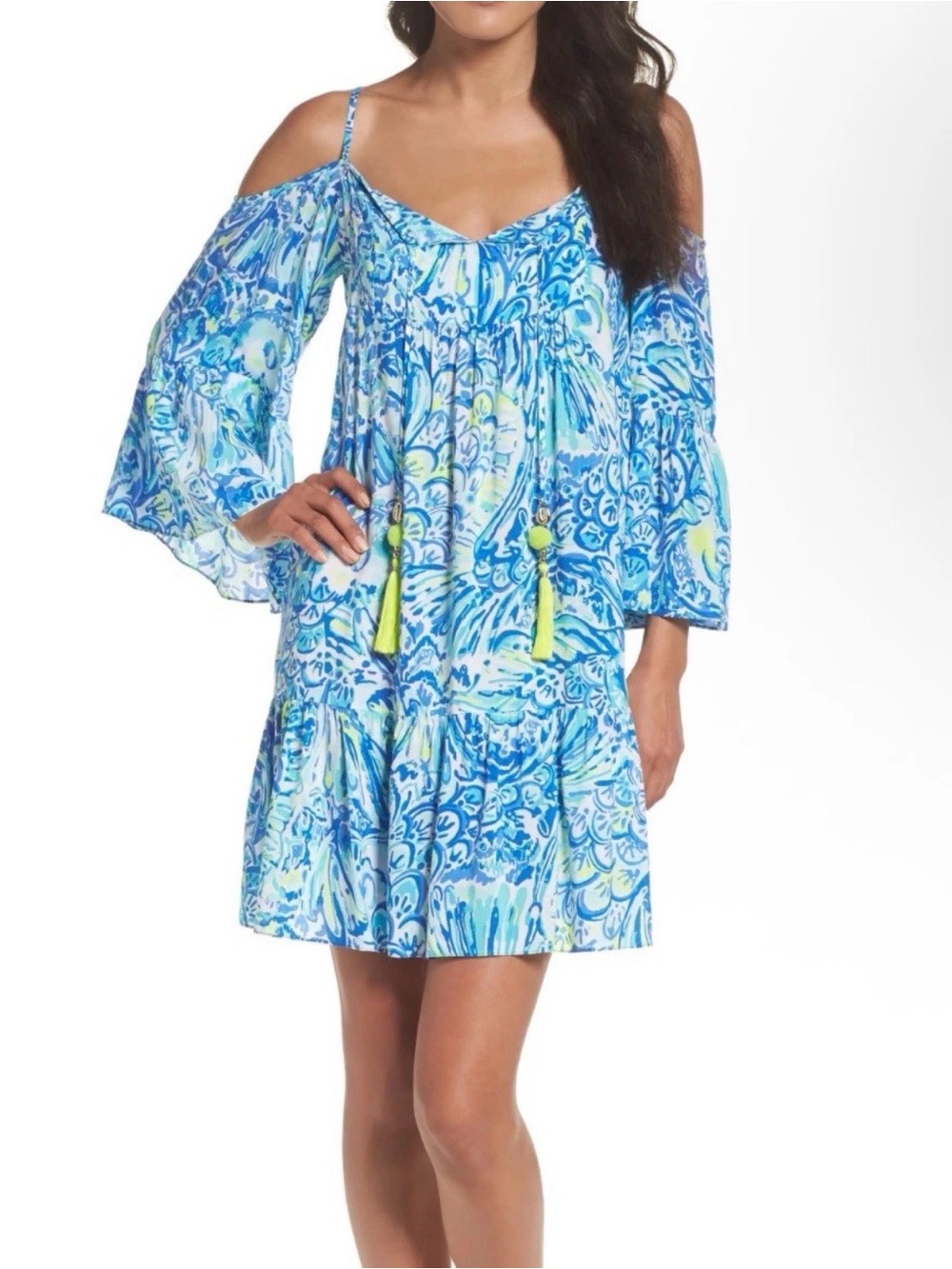 Lilly Pulitzer Alanna Dress in Blue Crush